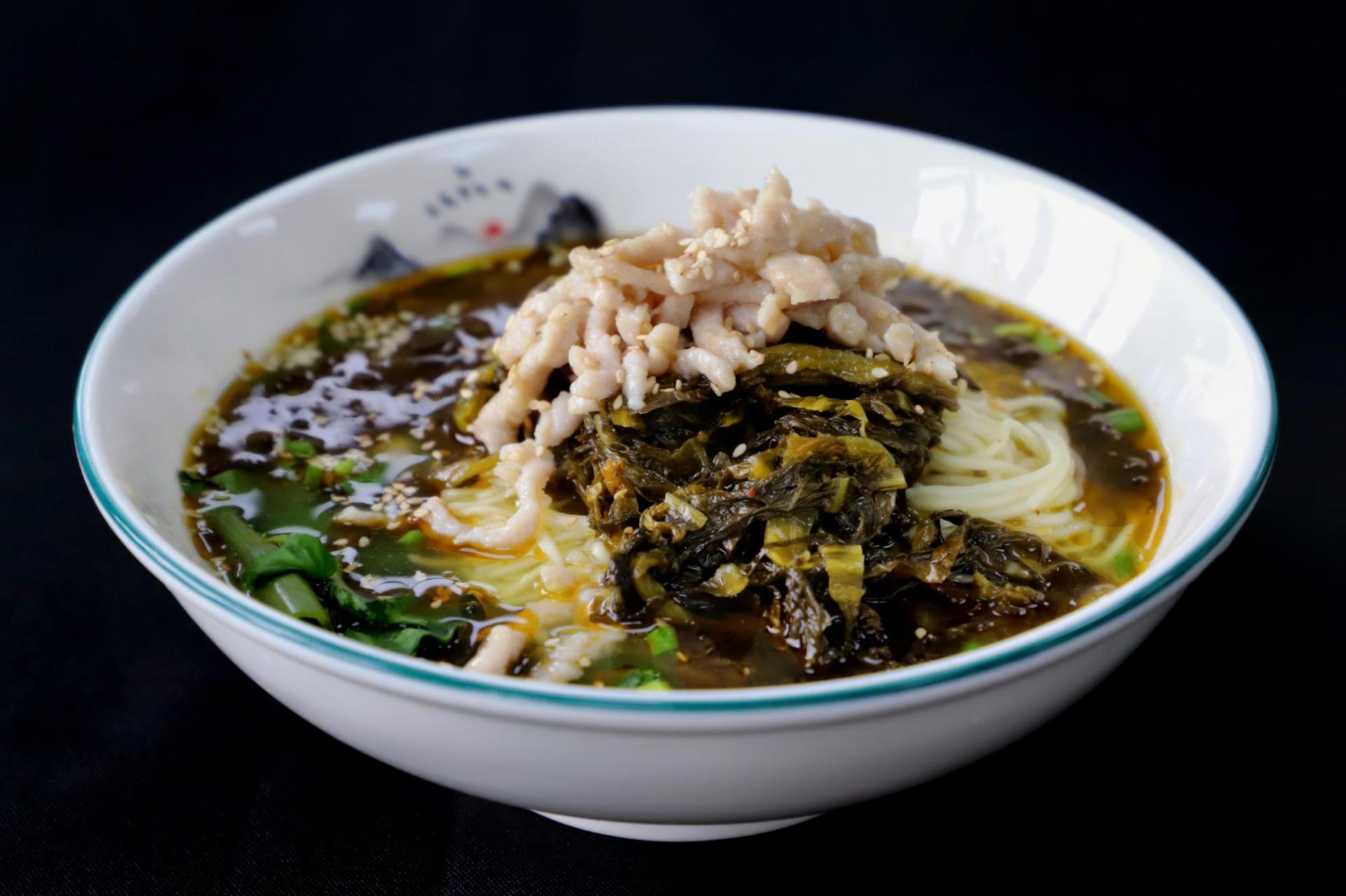 酸菜肉丝面